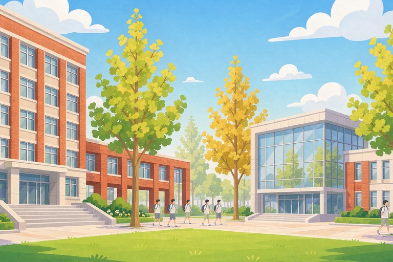 大学校园场景